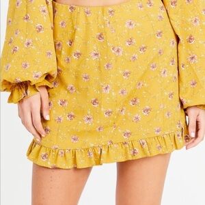 Altar’d State Yellow Skirt